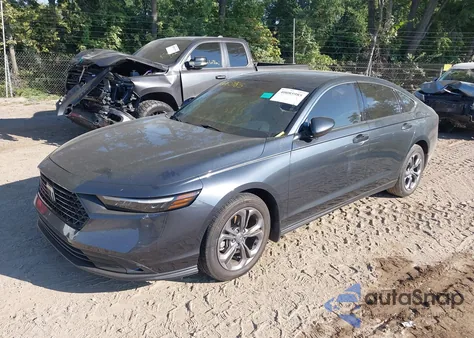 2023 Honda Accord Ex z USA, uszkodzony, nr VIN 1HGCY1F32PA005994